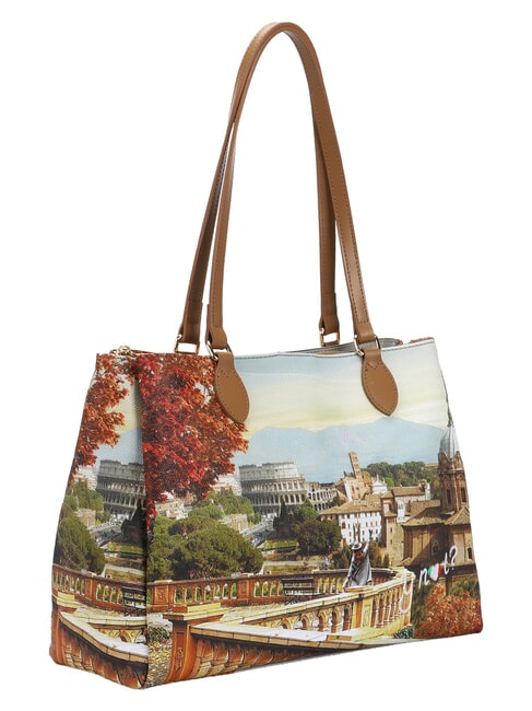 YESBAG M Schultertasche Rom Landschaft - Damentaschen