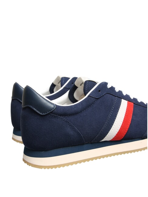 ROME Ledersneakers blau Frankreich rot - Herrenschuhe