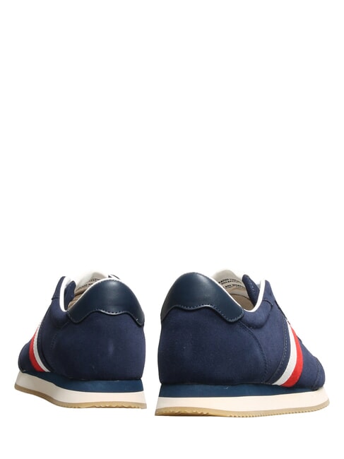 ROME Ledersneakers blau Frankreich rot - Herrenschuhe
