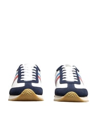 SERAFINI ROME Ledersneakers Wei&szlig; Blau Frankreich - Herrenschuhe - 4