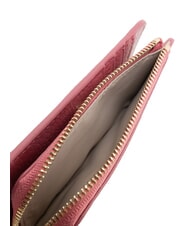 COCCINELLE TASSEL Portemonnaie aus genarbtem Leder Rosenholz - Brieftaschen Damen - 4