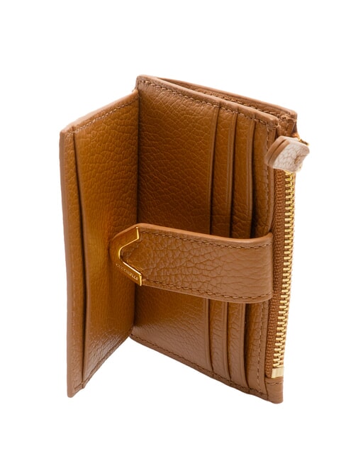 DEW Kartenetui aus Leder mit M&uuml;nzfach CUIR - Brieftaschen Damen