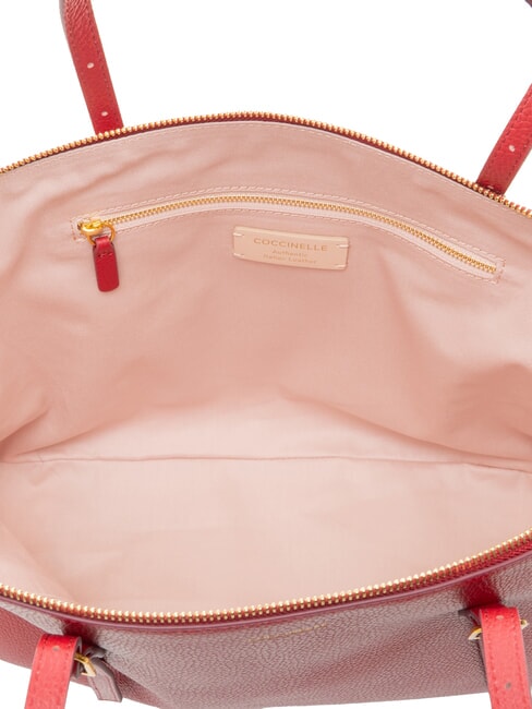 CHERRY Schultertasche, Leder Sangria - Damentaschen