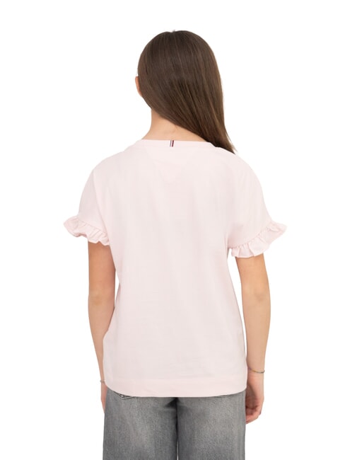 KIDS BIMBA Baumwoll-T-Shirt verspieltes Rosa - Kinder-T-Shirt