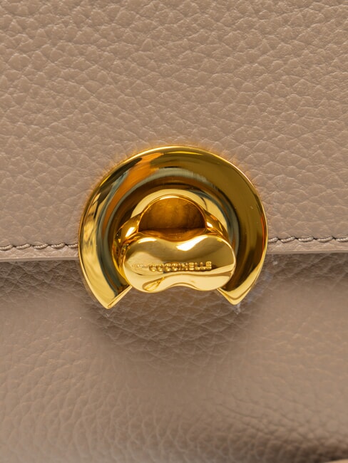 BINXIE Mini-Handtasche mit Schulterriemen warmes Taupe - Damentaschen