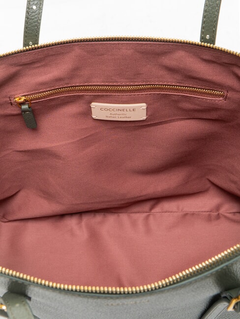 CHERRY Schultertasche, Leder Algen - Damentaschen