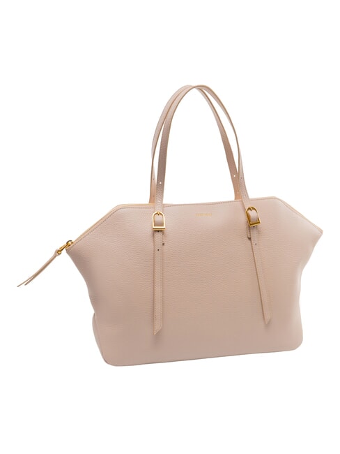 CHERRY Schultertasche, Leder Rosetten - Damentaschen