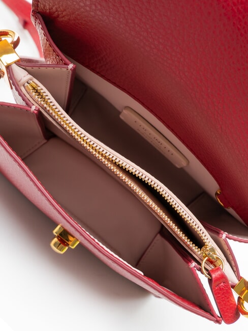 BINXIE Mini-Handtasche mit Schulterriemen Sangria - Damentaschen