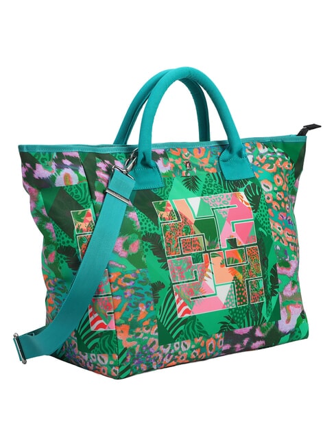 COLORS BAY L Handtasche mit Schulterriemen Dschungel - Damentaschen