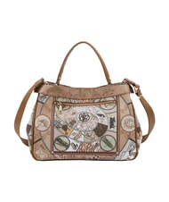 YNOT FASHIONOPOLY Handtasche mit Schulterriemen Sand - Damentaschen - 3