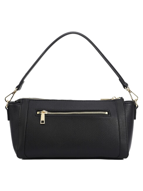 GRACE M Schultertasche Schwarz, einfarbig - Damentaschen