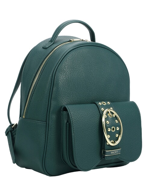 ROCKER Rucksack mit Schnalle und Nieten Wald - Damentaschen