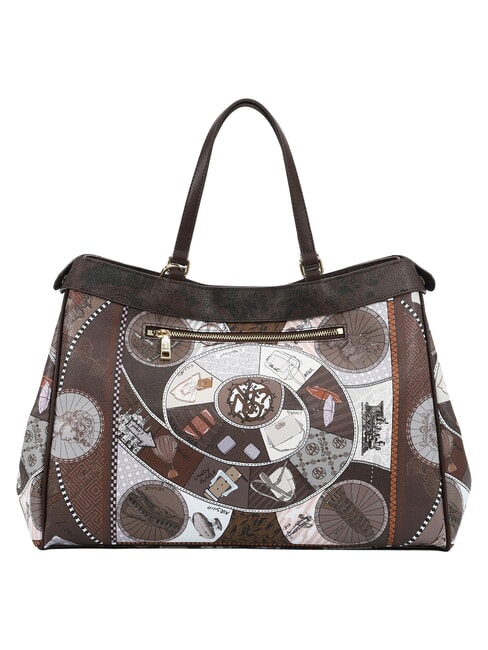 FASHIONOPOLY Handtasche mit Schulterriemen Schokolade - Damentaschen