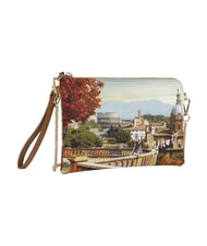 YNOT YESBAG Flache Clutch mit Manschette Rom Landschaft - Damentaschen - 2
