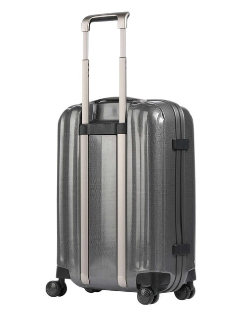 Trolley LITE-CUBE, Handgep&auml;ck, aus CURV-Polycarbonat ECLIPSEGRAU - Handgep&auml;ck