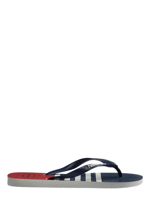 Infradito TOP NAUTISCH Wei&szlig;/Marineblau/Apacherot - Herrenschuhe