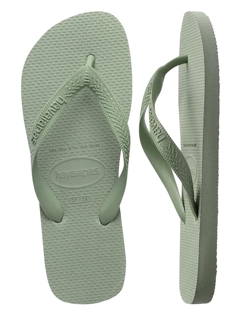 TOP SENSES Flip-Flops Rauchgr&uuml;n - Damenschuhe