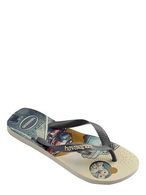 TOP HARRY POTTER Flip-Flops beige/grauer Stahl - Schuhe Unisex