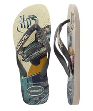 HAVAIANAS TOP HARRY POTTER Flip-Flops beige/grauer Stahl - Schuhe Unisex - 5