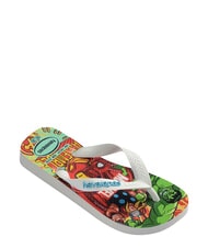 HAVAIANAS TOP MARVEL 2 Flip-Flops WEISS / WEISS / BLAU - Kinderschuhe - 4