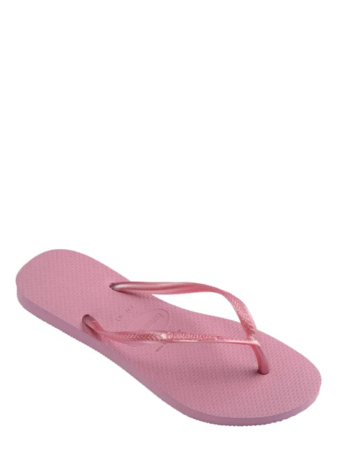 SQUARE LOGO Flip-Flops Chiffonrosen - Damenschuhe