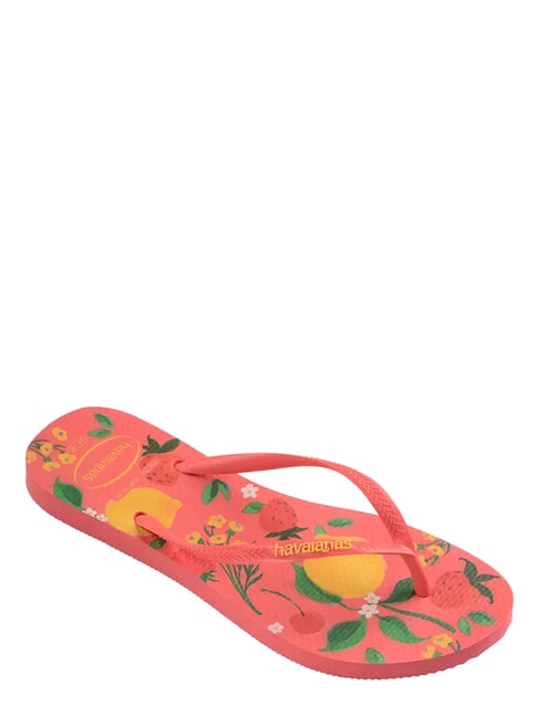 SLIM SUMMER BLISS Flip-Flops tropische Korallen - Damenschuhe