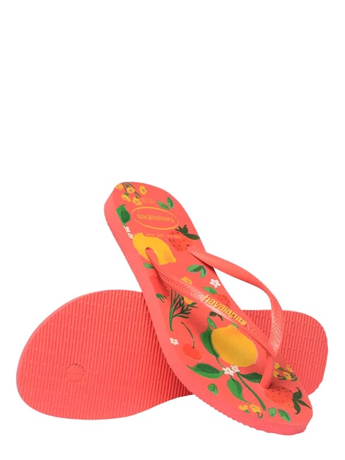 SLIM SUMMER BLISS Flip-Flops tropische Korallen - Damenschuhe
