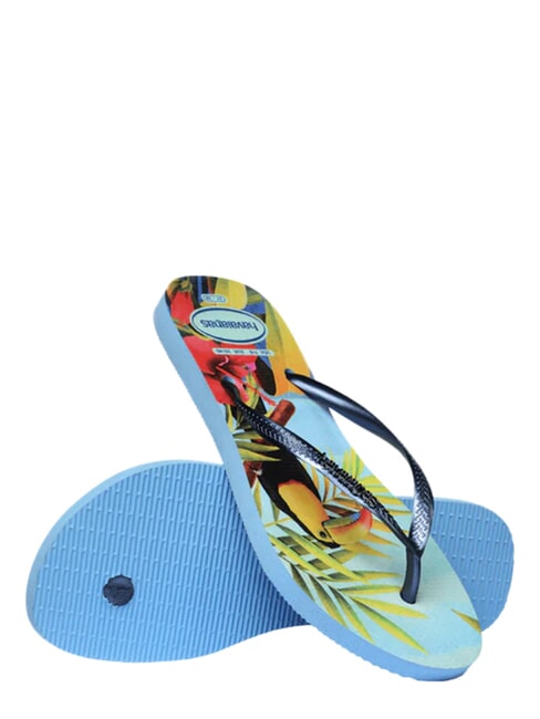  SLIM TROPICAL Flip-Flops Blau Blau - Damenschuhe