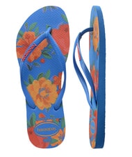HAVAIANAS SLIM SUMMER BLISS Flip-Flops strahlend blau - Damenschuhe - 5