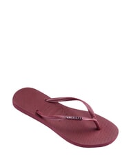 HAVAIANAS SLIM LOGO Flip Flops Amarant - Damenschuhe - 2