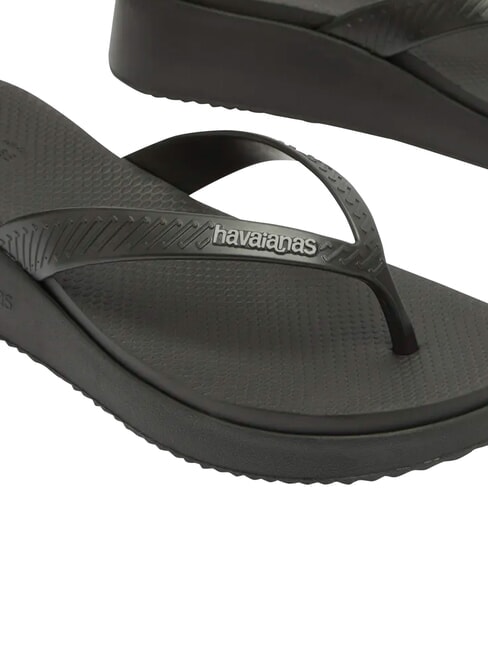 HIGH PLATFORM Flip-Flops SCHWARZ - Damenschuhe