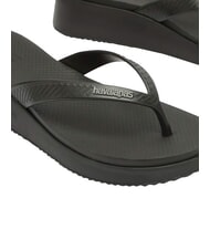 HAVAIANAS HIGH PLATFORM Flip-Flops SCHWARZ - Damenschuhe - 5