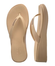 HAVAIANAS HIGH PLATFORM Flip-Flops golden - Damenschuhe - 6
