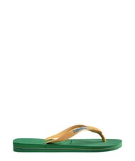 HAVAIANAS BRASIL LOGO Flip-Flops f&uuml;r Herren gr&uuml;n/gelb - Schuhe Unisex - 2