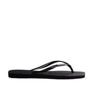 HAVAIANAS SQUARE LOGO Flip-Flops schwarz/silber - Damenschuhe - 2