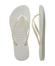 HAVAIANAS Infradito SCHLANK Wei&szlig; - Damenschuhe - 5