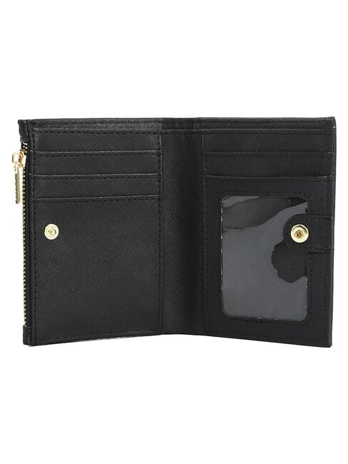 LOVERS Kleine Geldb&ouml;rse mit Rei&szlig;verschluss SCHWARZ - Brieftaschen Damen