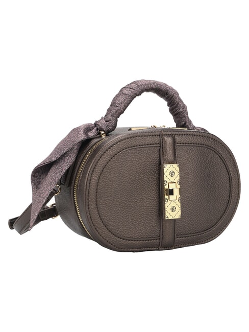 SHADOW Handtasche mit Schulterriemen massive Bronze - Damentaschen