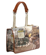 YNOT YESBAG Schultertasche / Umh&auml;ngetasche Pariser Metro - Damentaschen - 2