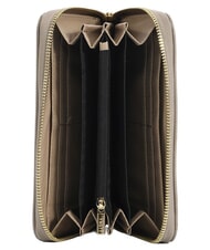 YNOT LOVERS Gro&szlig;e Geldb&ouml;rse mit Rei&szlig;verschluss Taupe - Brieftaschen Damen - 3
