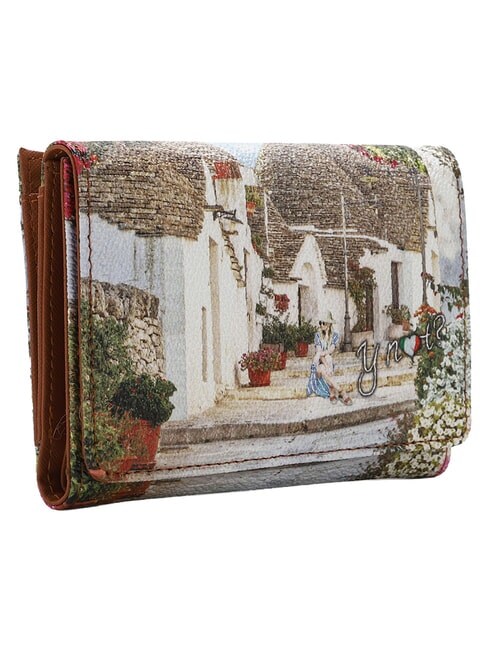 YESBAG Mittelgro&szlig;es M&uuml;nzportemonnaie Apulien Sommer - Brieftaschen Damen