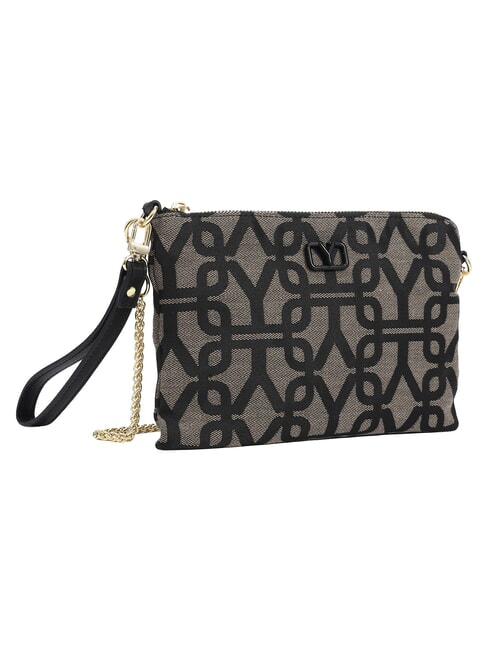 GRACE Flache Handtasche mit Schultergurt Elfenbein - Damentaschen