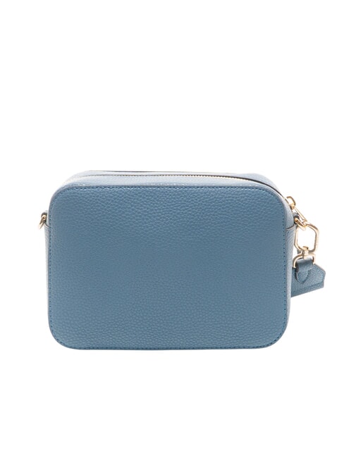 GARDENIA Kameratasche aus Leder mit Keria-Print Denim + Eist&ouml;ne - Damentaschen