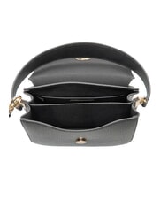 FURLA GARDENIA Mini-Umh&auml;ngetasche aus Leder Schwarz - Damentaschen - 5
