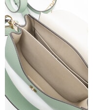 FURLA GARDENIA Mini-Umh&auml;ngetasche aus Leder mineralische Gr&uuml;ns - Damentaschen - 6