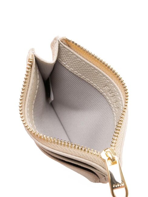 GARDENIA Flaches Kartenetui aus Leder Perle - Brieftaschen Damen