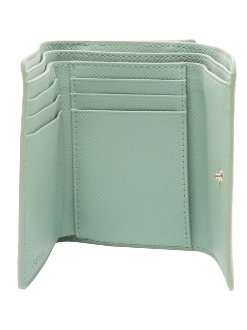 GARDENIA Ledergeldb&ouml;rse mineralische Gr&uuml;ns - Brieftaschen Damen