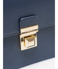FURLA DIXIE Mini-Schultertasche Tintenblau - Damentaschen - 3