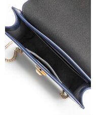 FURLA DIXIE Mini-Schultertasche Tintenblau - Damentaschen - 5