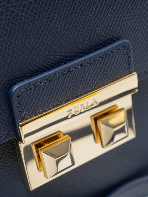 BELLA Kleine Ledertasche St. Andromeda Tintenblau - Damentaschen